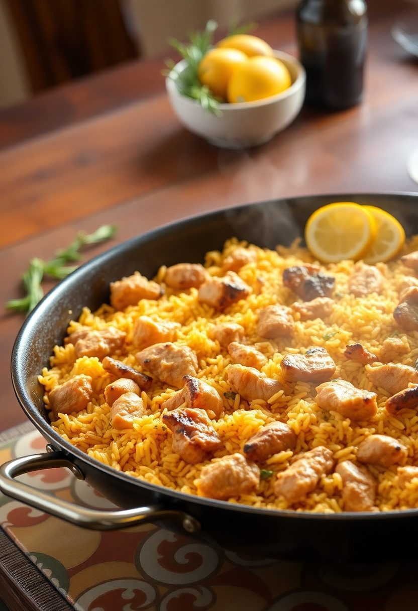 spanish chicken main dish