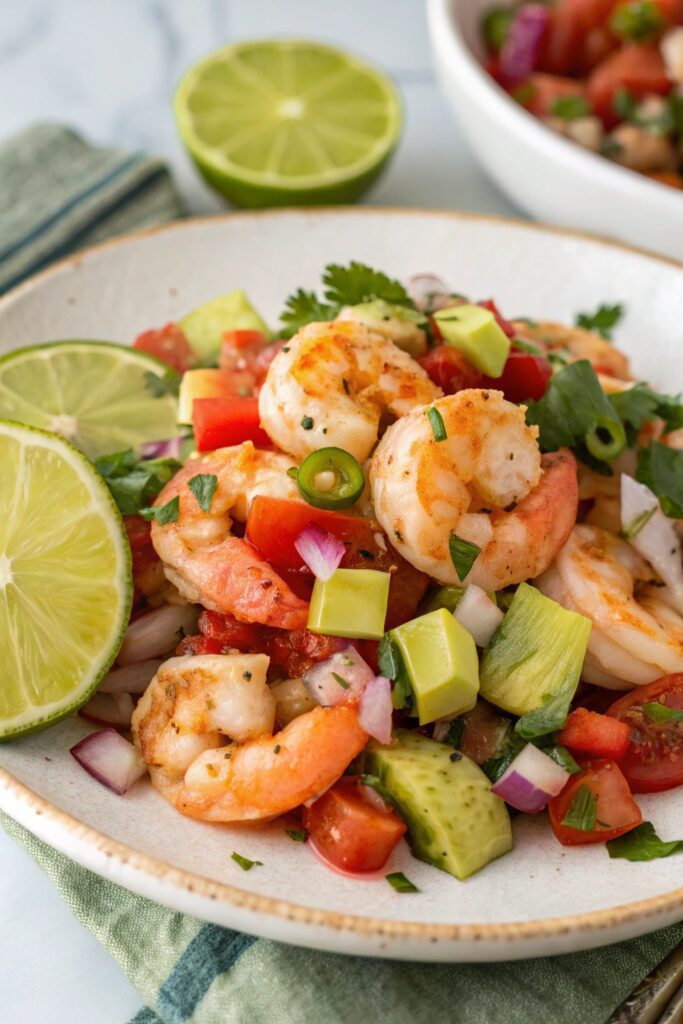 spicy seafood cold dish