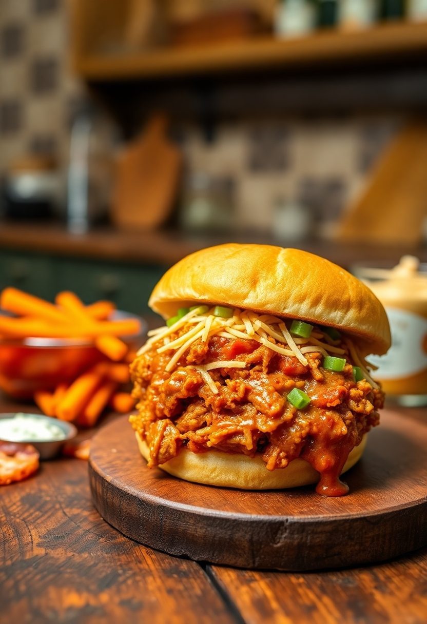 spicy chicken sandwich filling