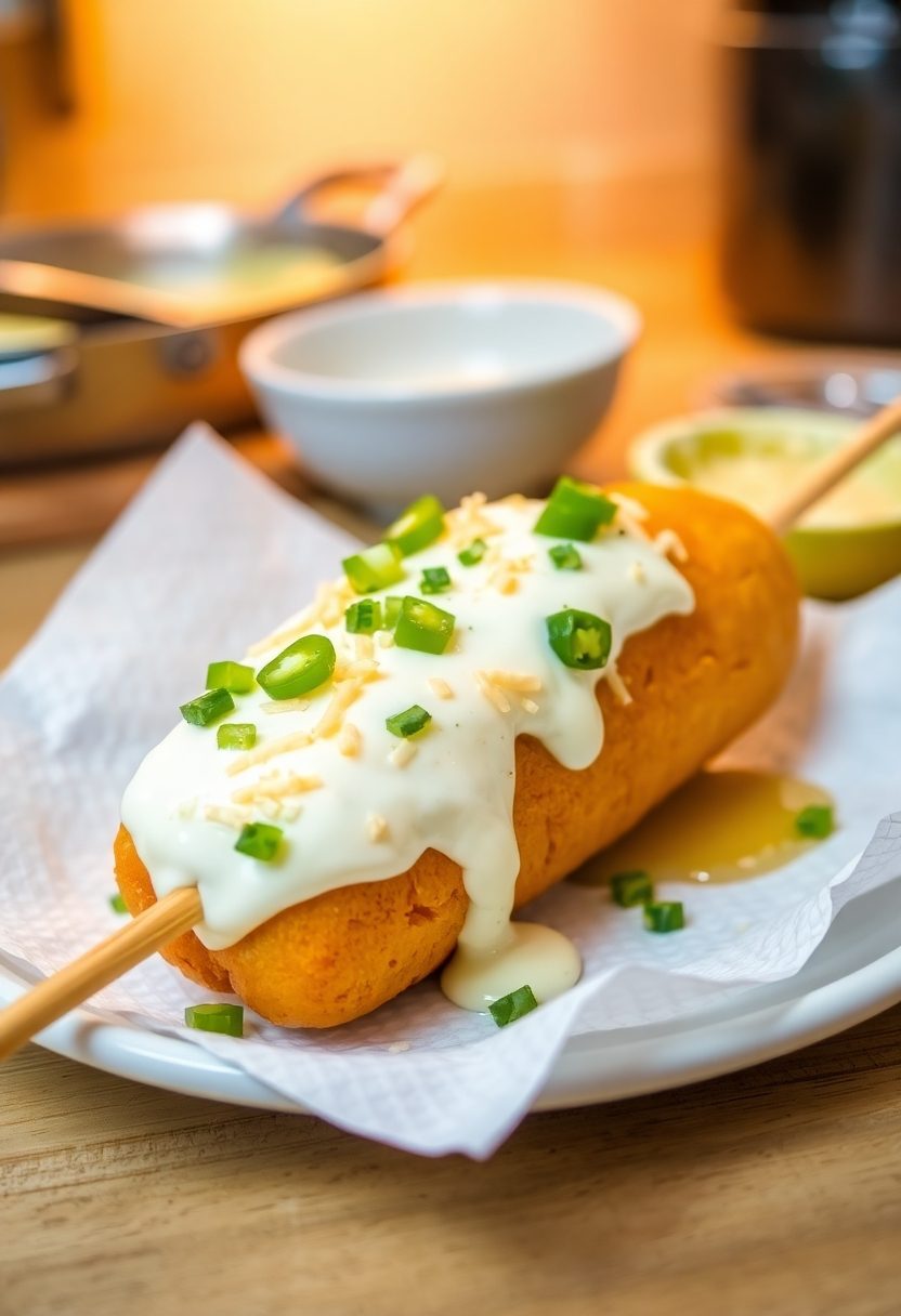 spicy corn dog delight