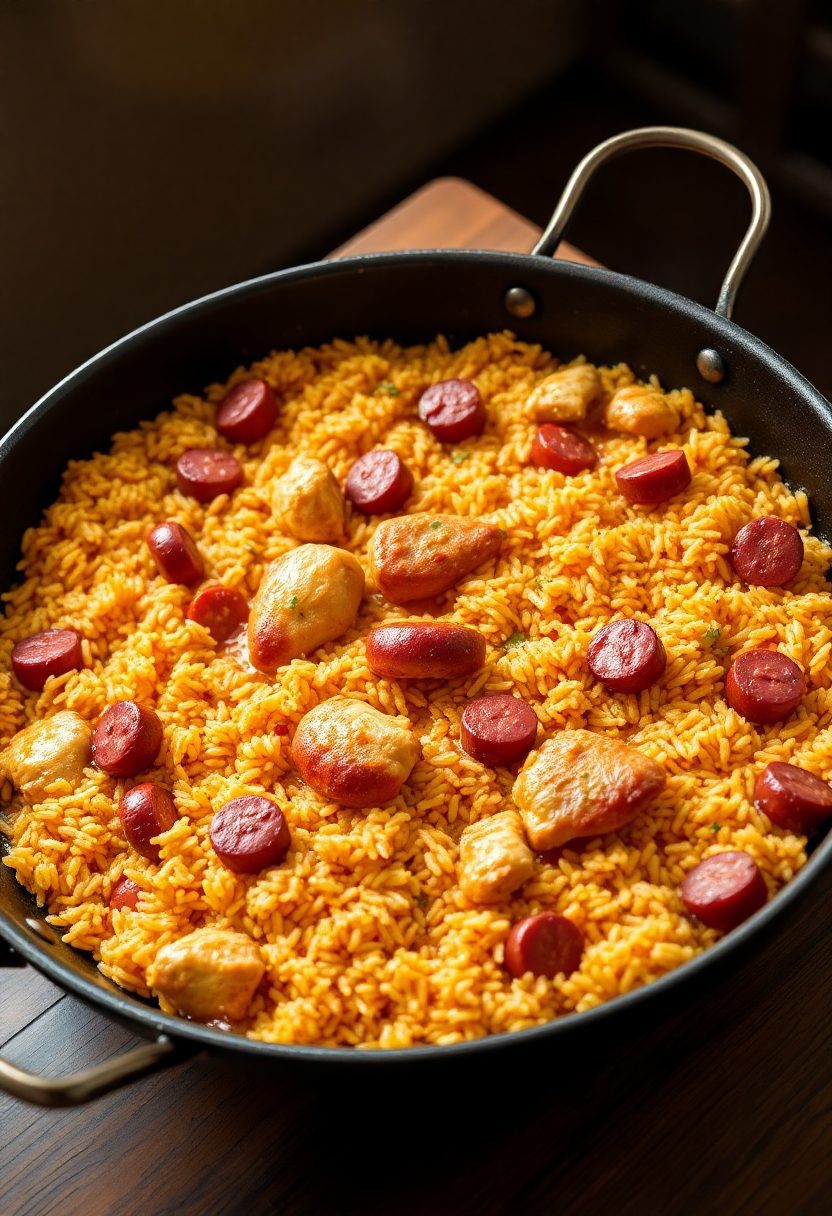 spicy spanish chicken dish