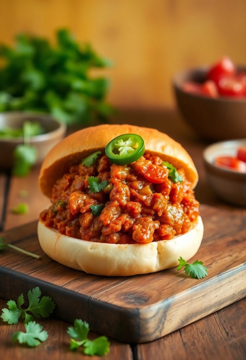 spicy turkey ground sandwiches
