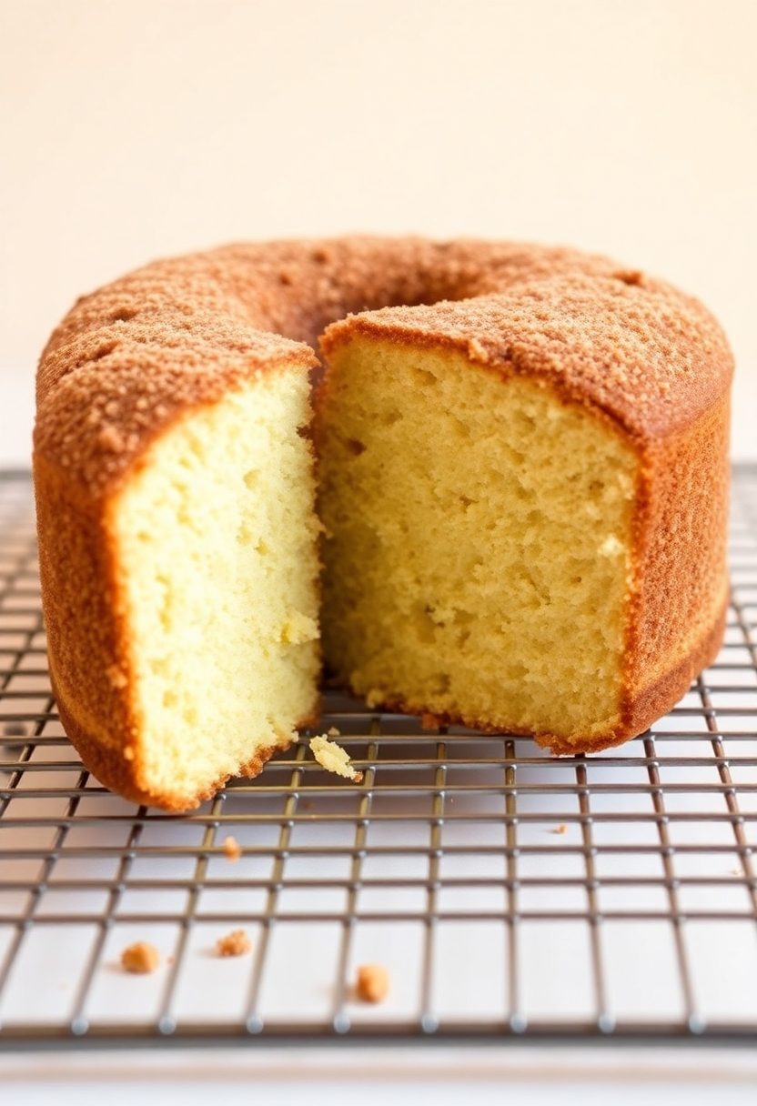 sweet cinnamon flavored cake