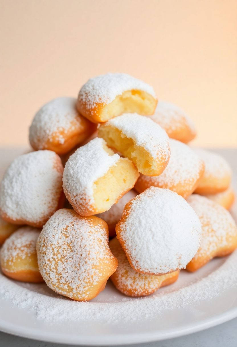 sweet fried pastry balls