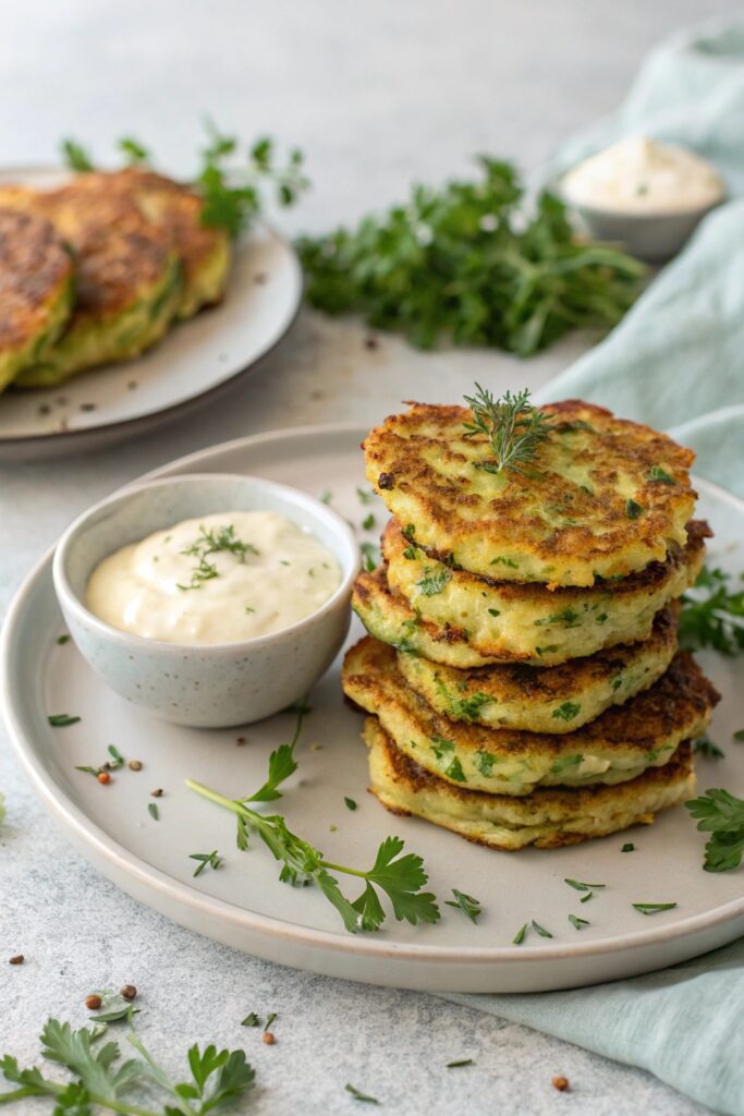 crunchy zucchini fried bites