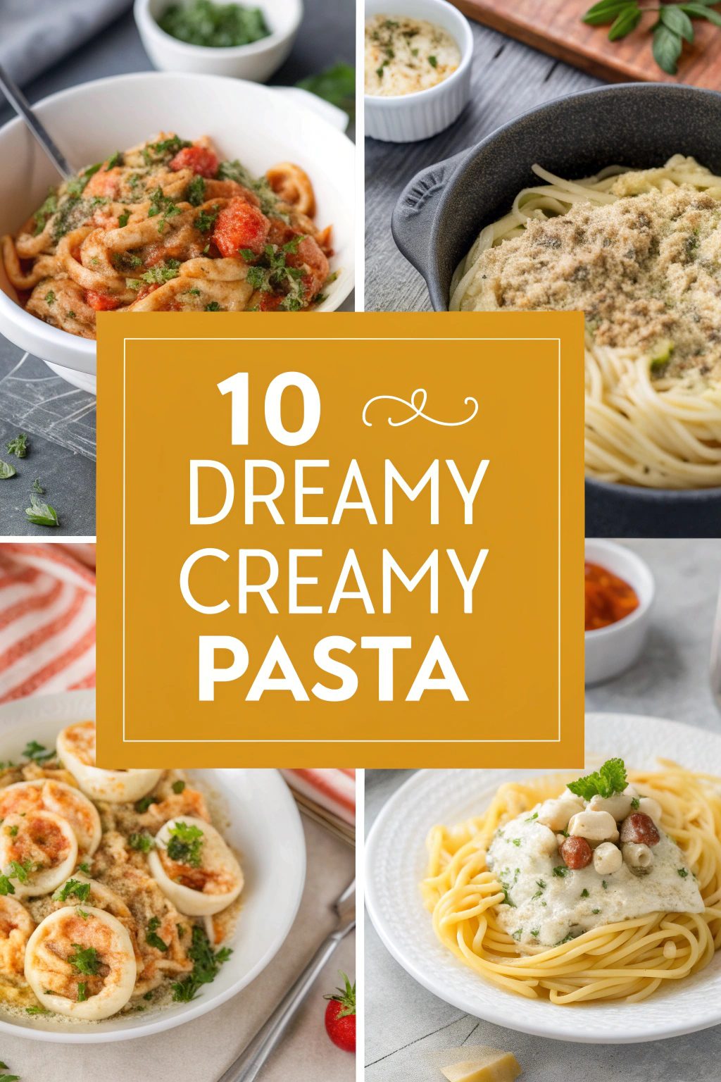 10 Rich Creamy Pasta