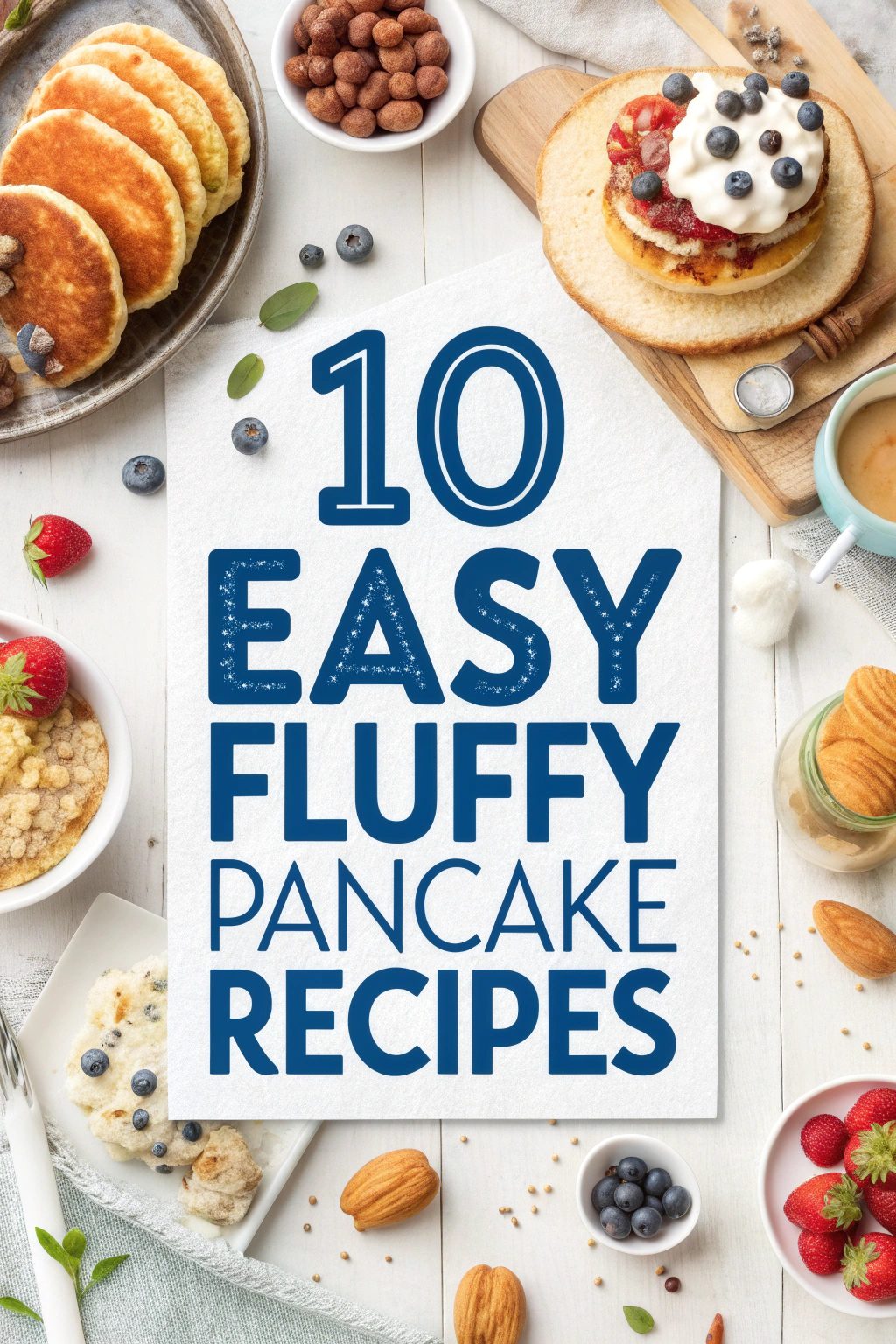 10 Easy & Fluffy Pancake Recipe
