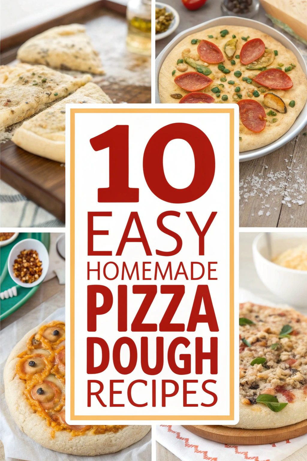 10 Easy Homemade Pizza Dough