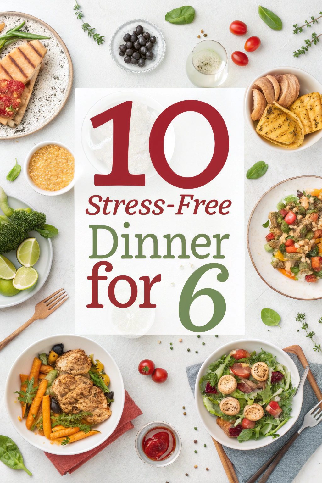 10 Weeknight Dinner for 6
