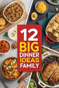 12 Crowd Dinner Ideas