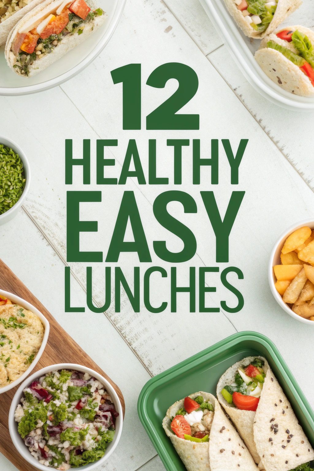 12 Wholesome Healthy Lunches