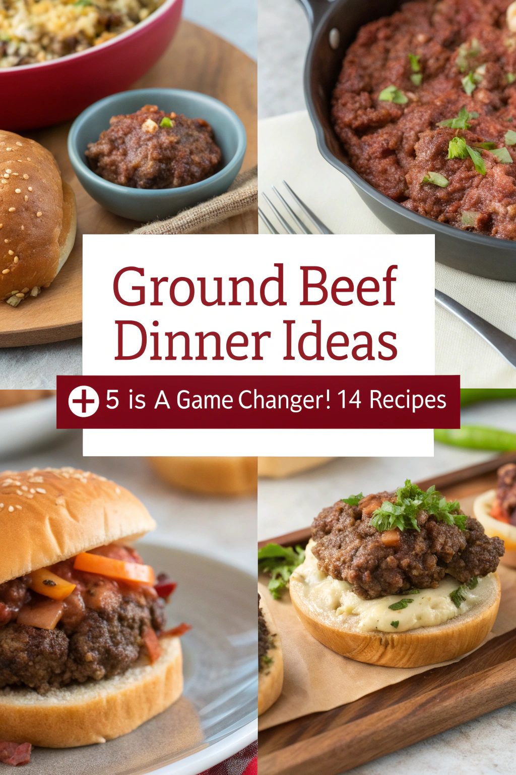 14 Dinner Ideas with Ground Beef