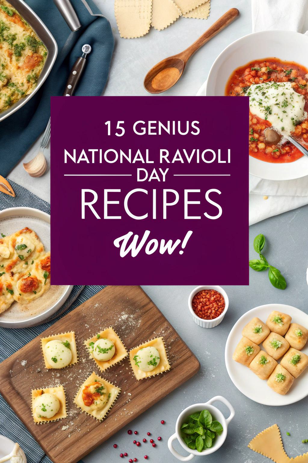 National Ravioli Day Recipes