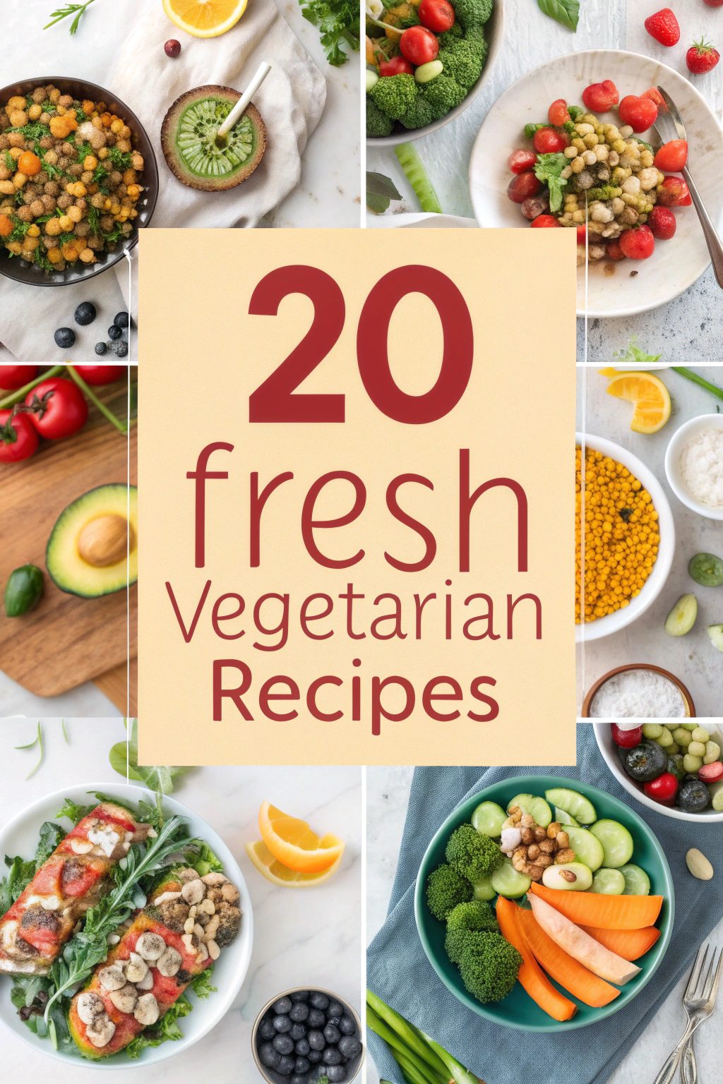 20 Healthy Vegetarian Recipes