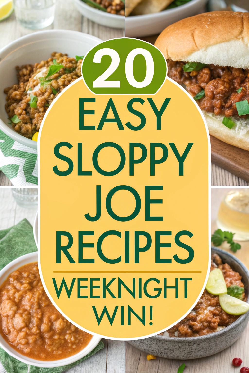 Sloppy Joe Recipes