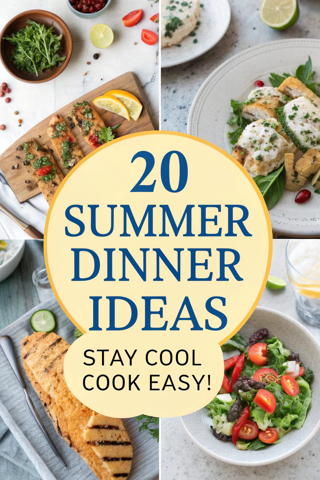 20 Summer Dinner Ideas