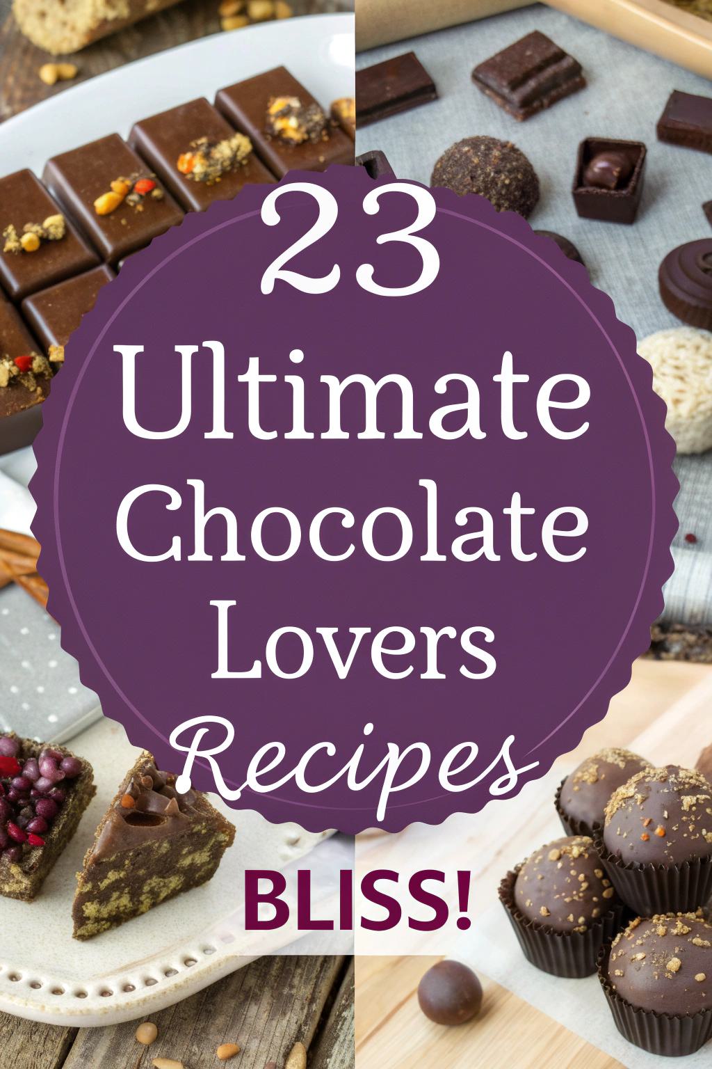 Chocolate Lovers Recipes