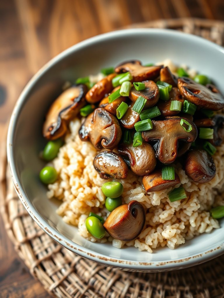 asian inspired food bowl