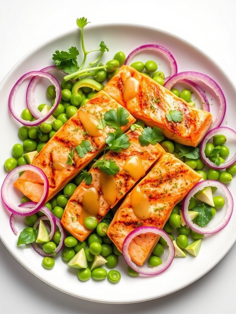 asian inspired healthy salad