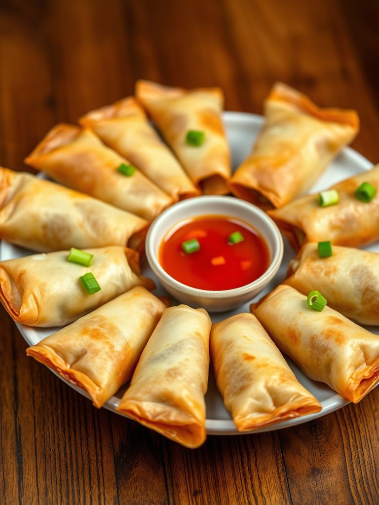 asian style fried snacks