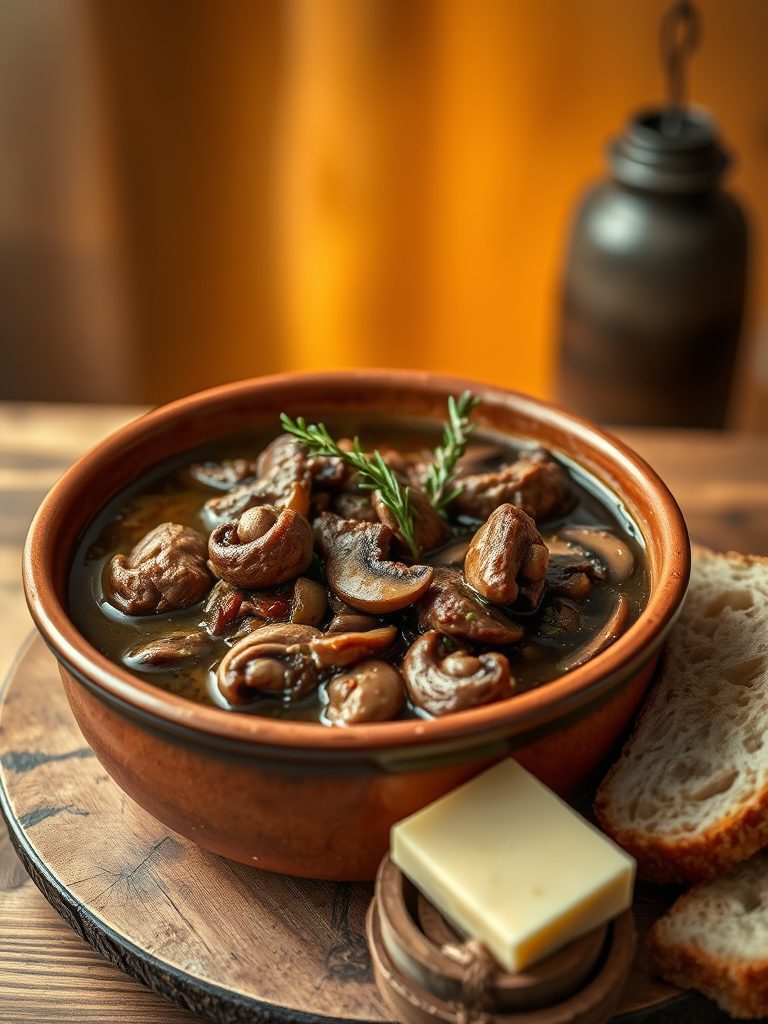 beef and mushroom stew