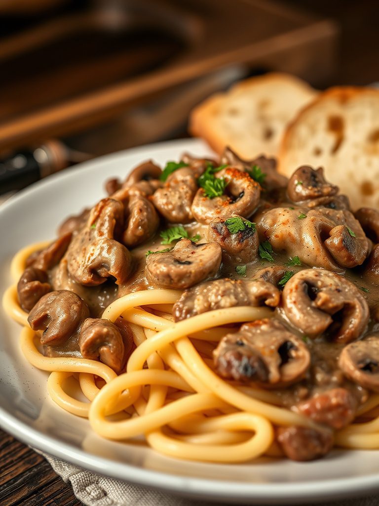 beef and noodle dish