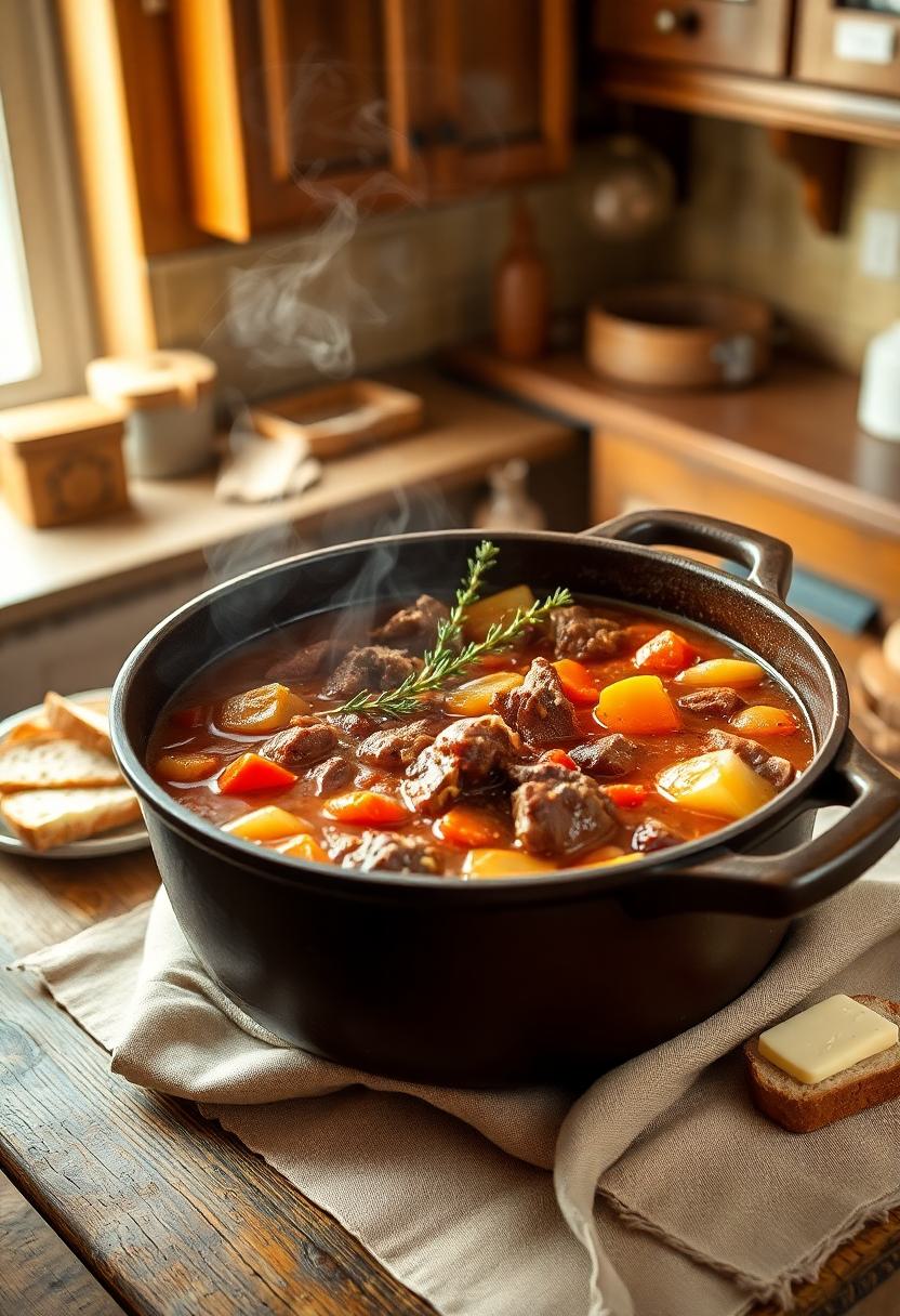 beef stew cooking recipe