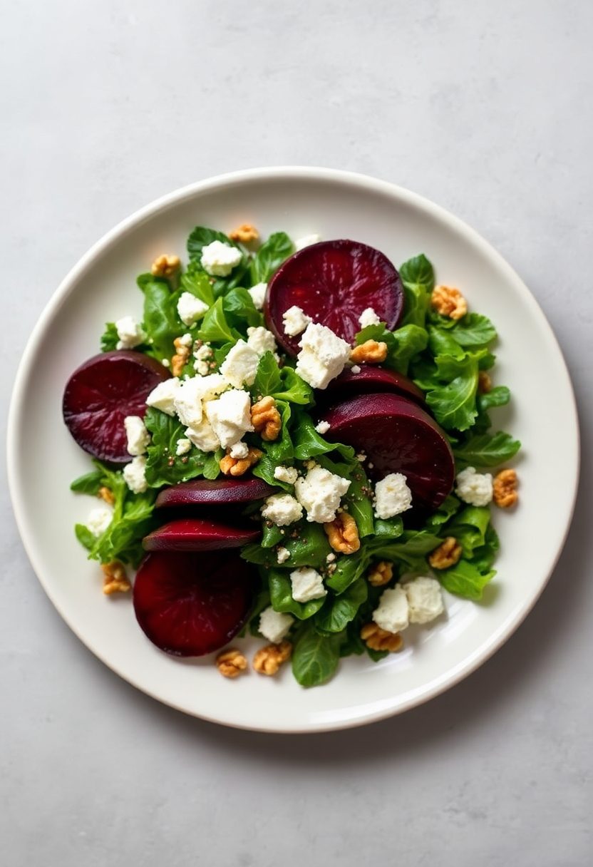 beets and goat cheese