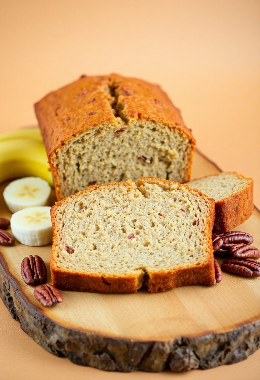 bread with pecan nuts