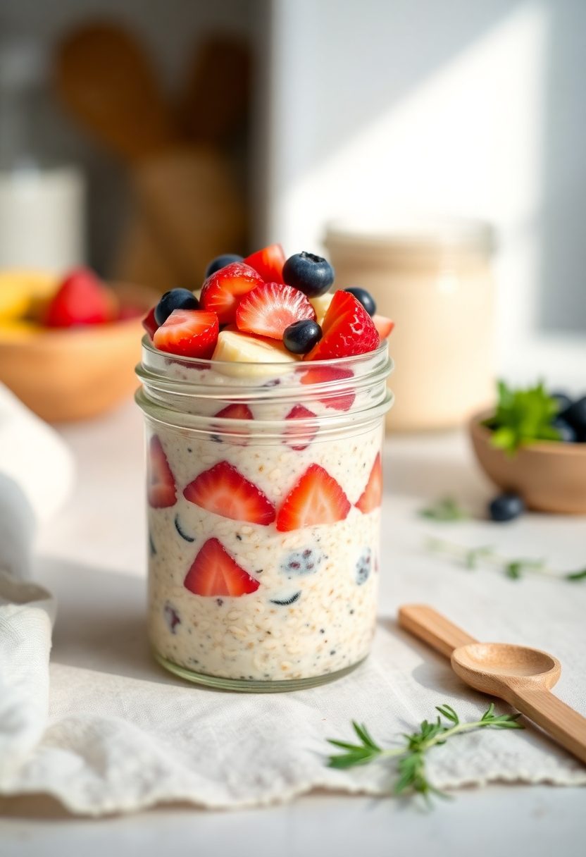 breakfast in a jar