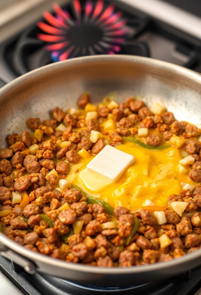 breakfast in a skillet
