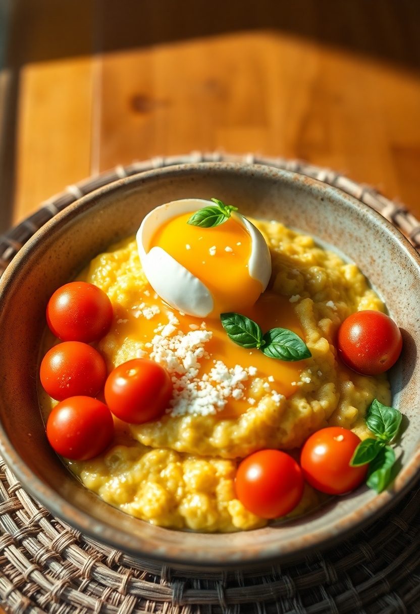 breakfast italian style dish