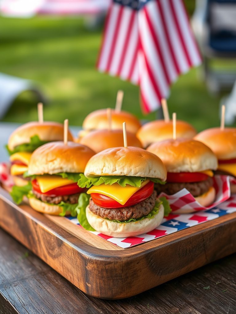 burgers for memorial day