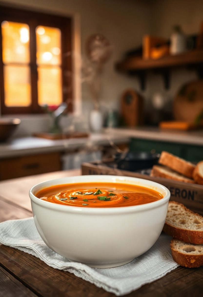 carrot ginger soup recipe