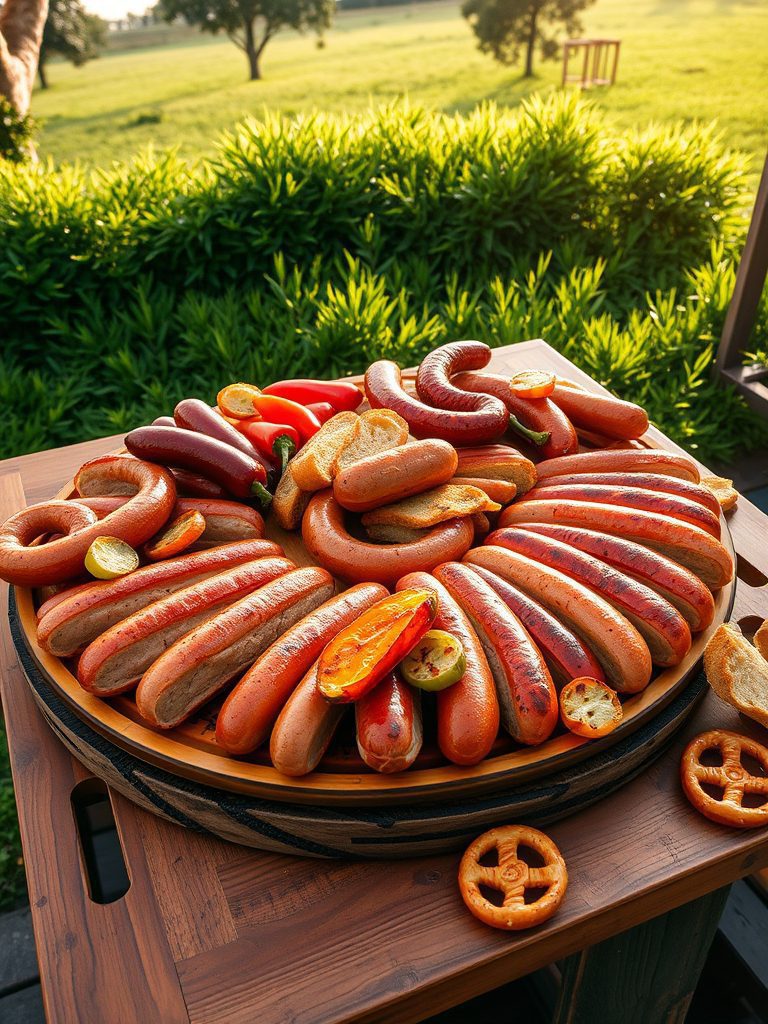 celebrating summer sausage fest