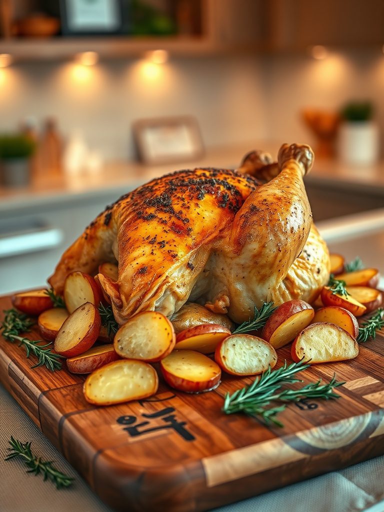 chicken and potato dish