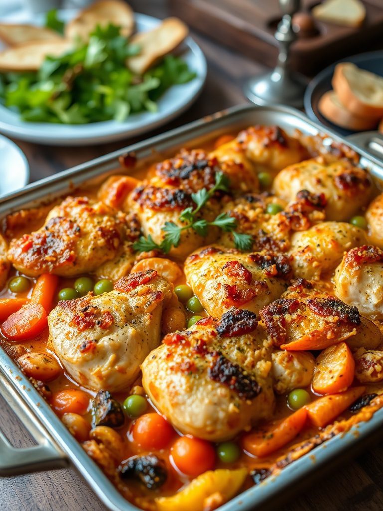 chicken and vegetable dish