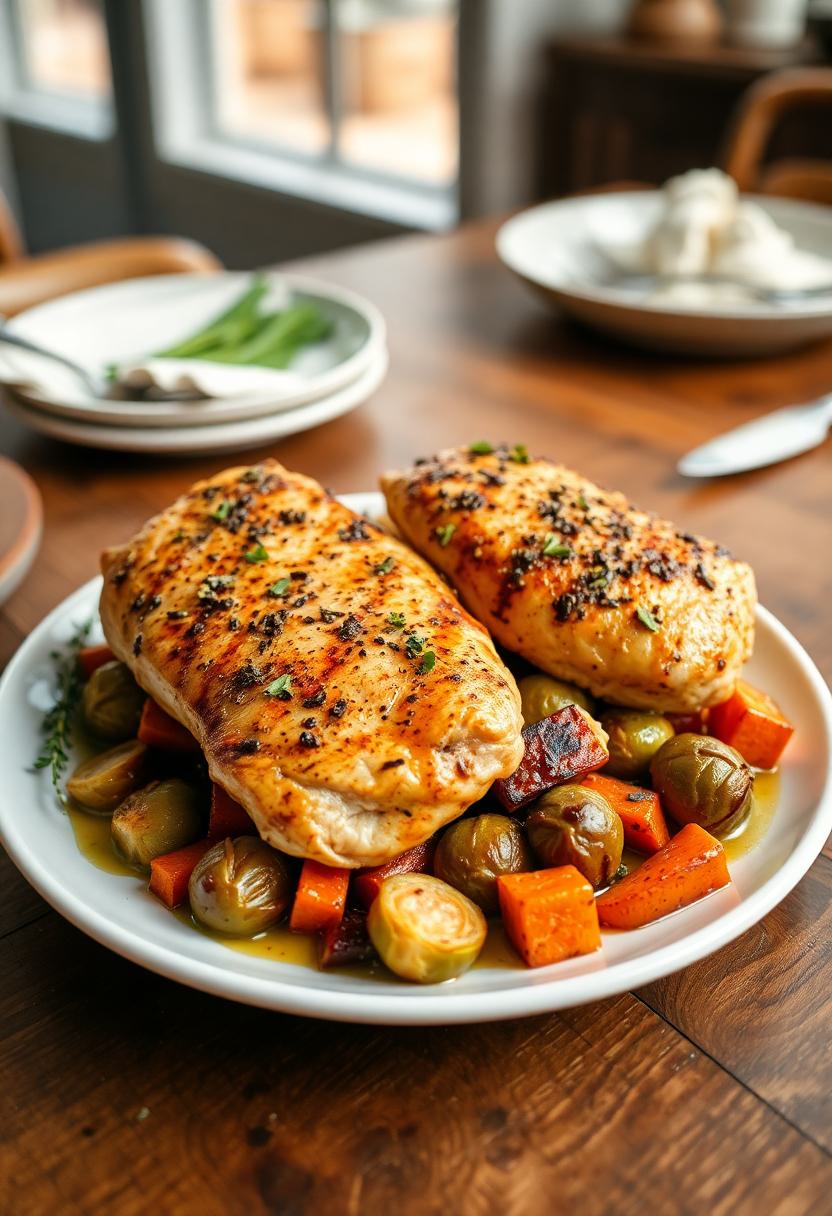 chicken cooked to perfection