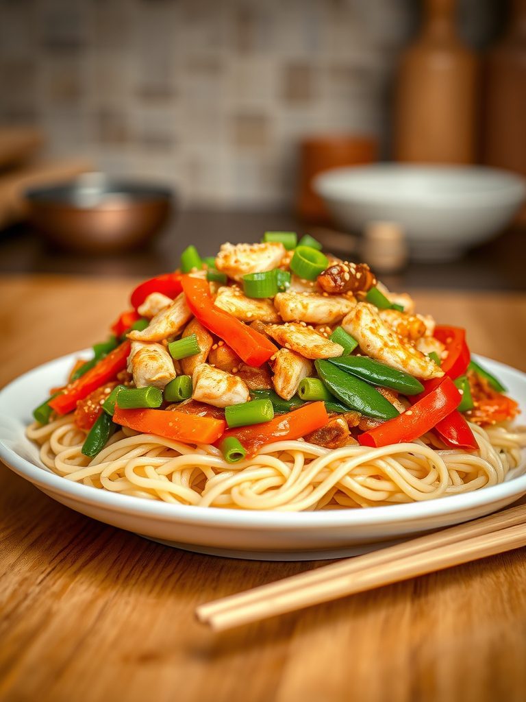 chinese stir fried noodles