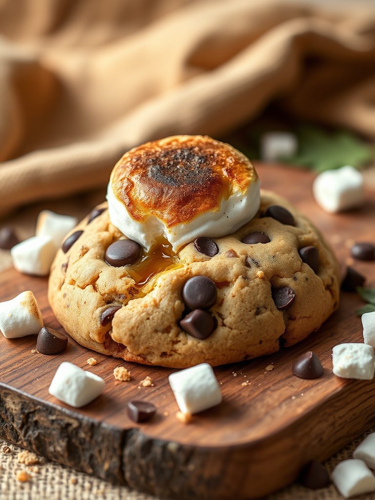 chocolate treats with marshmallows