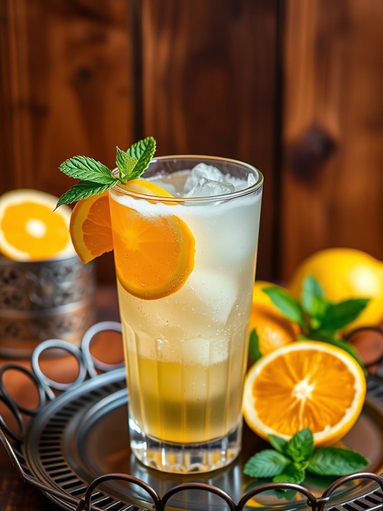 citrus julep cocktail recipe