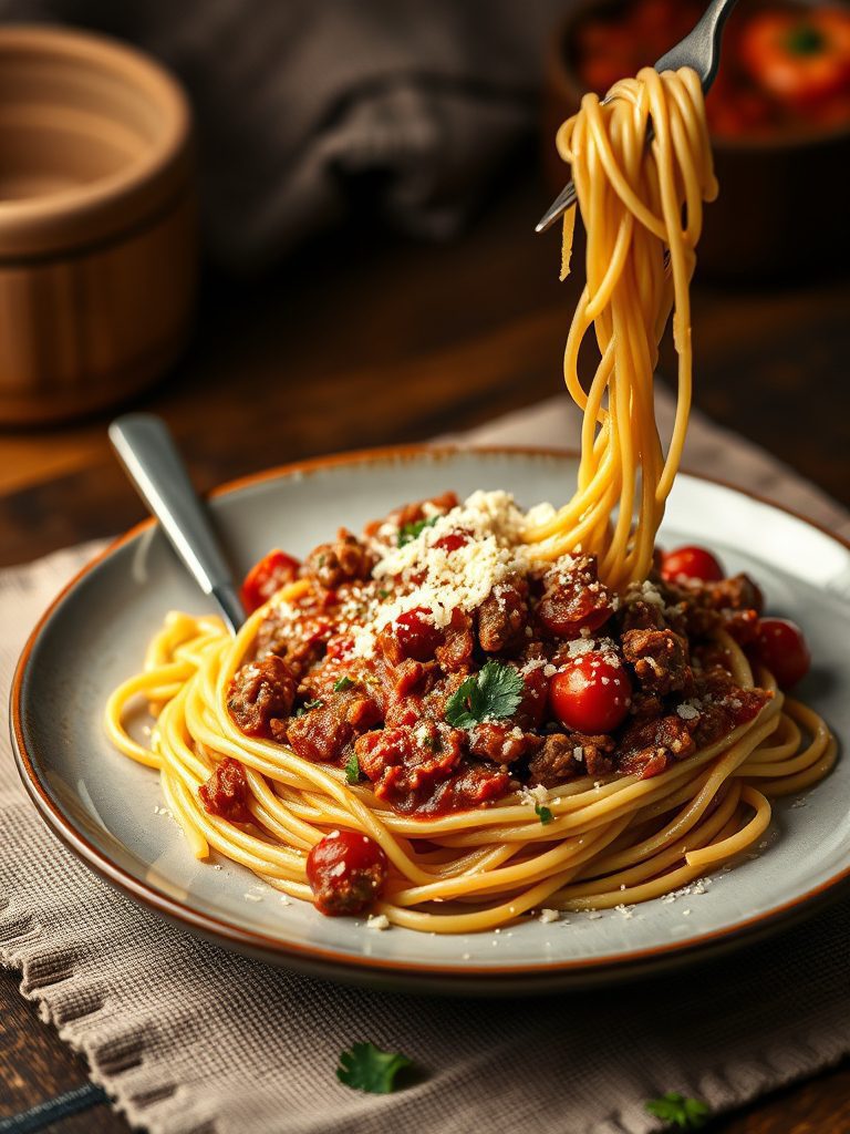 classic italian pasta dish
