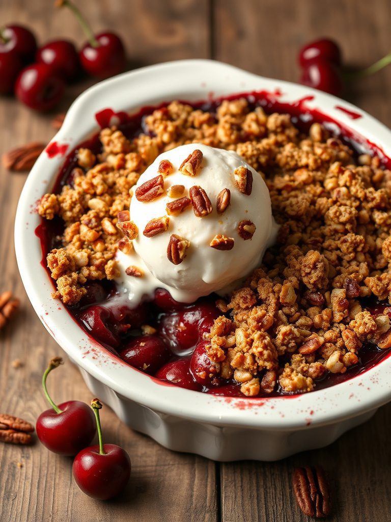 cobbler with crunchy topping