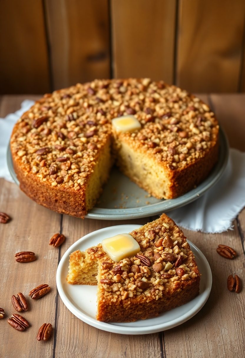 coffee cake crunchy delight
