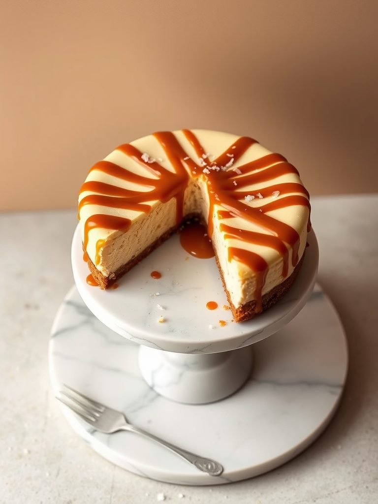 coffee flavored cheesecake dessert