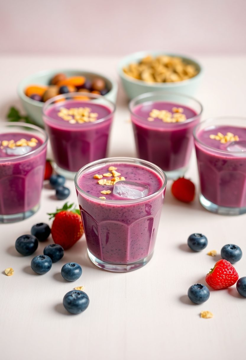 cold healthy morning drinks