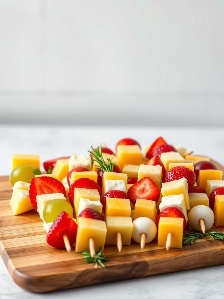 colorful fresh fruit snacks