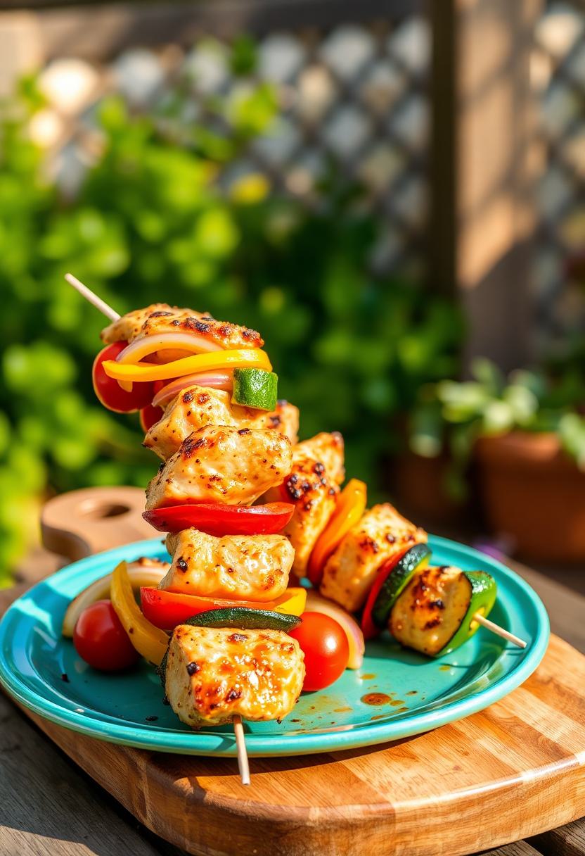 colorful healthy food option
