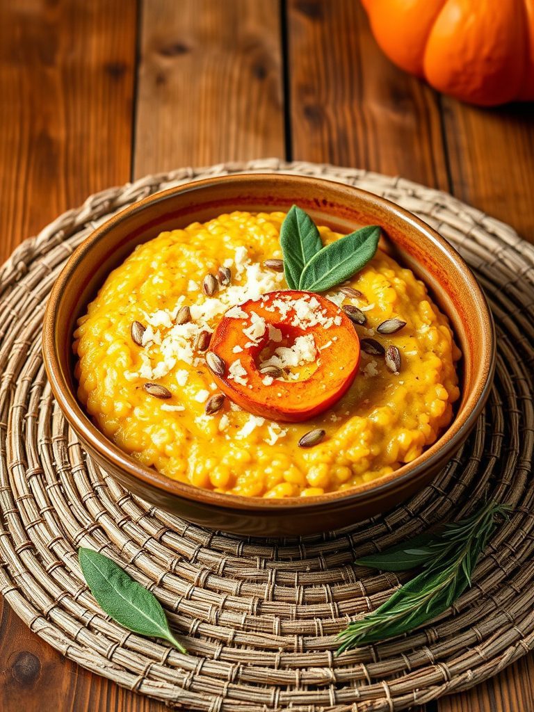 cozy autumn italian dish