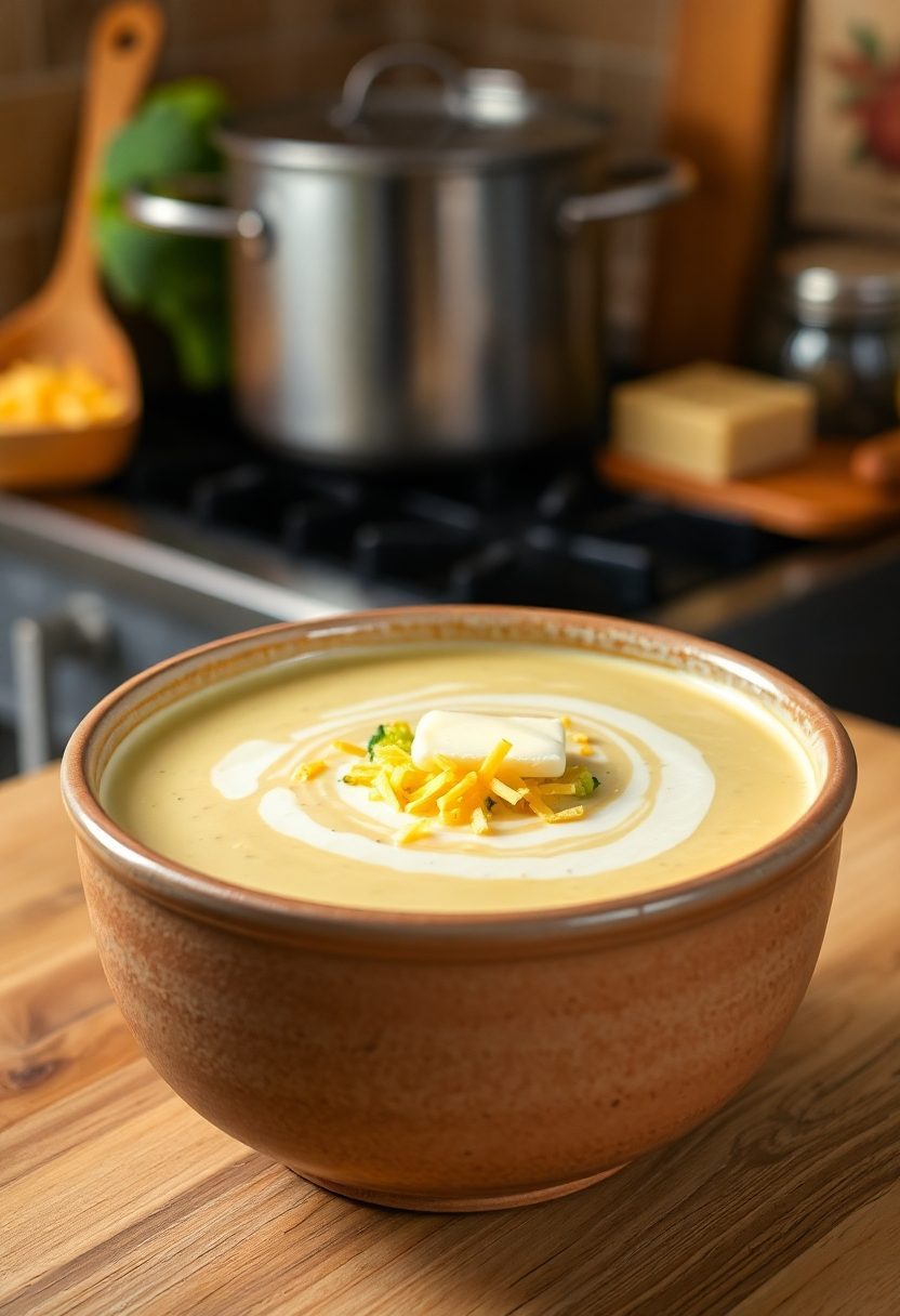 creamy broccoli soup delight